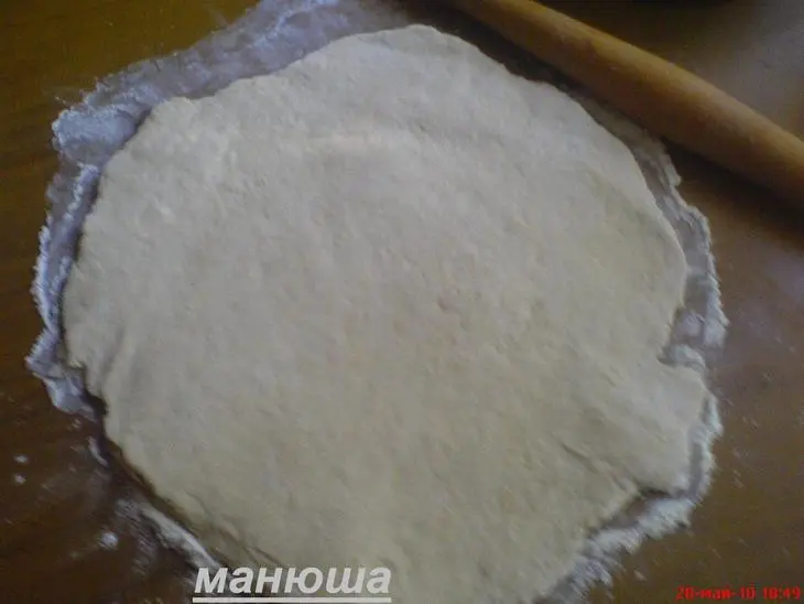 Цитрусовый пирог из лёгкого теста на кефире: шаг 4