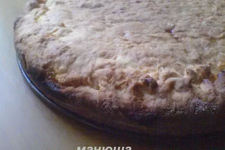 Цитрусовый пирог из лёгкого теста на кефире: шаг 6