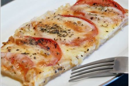 Слоеный пирог с моцареллой и помидорами (очень просто, и очень вкусно!!!): шаг 7