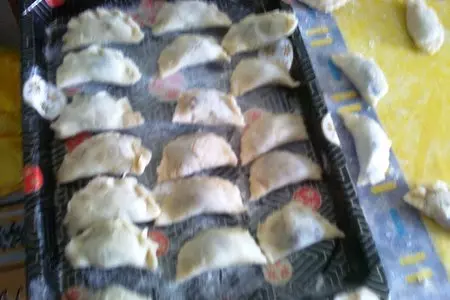 Вареники с шоколадным сыром и клубничным соусом: шаг 2
