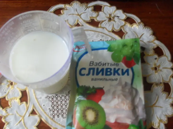 Шоколадные тарталетки с творожным десертом: шаг 4