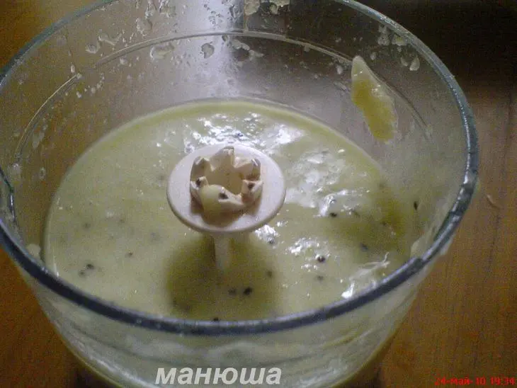 Фруктовый смузи: шаг 4
