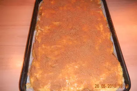 Альмойшавена с яблоками: шаг 7