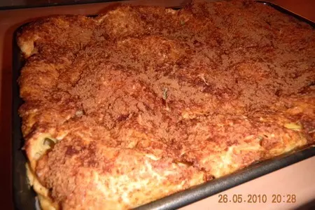 Альмойшавена с яблоками: шаг 8