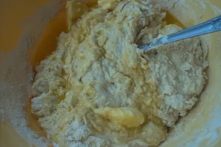 Очень творожные подушечки с вишней и черникой: шаг 3