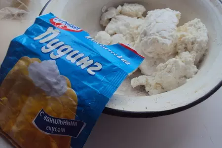 Очень творожные подушечки с вишней и черникой: шаг 5