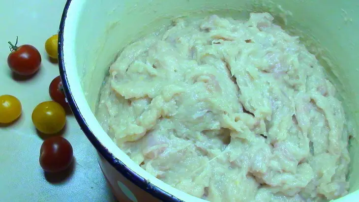 Террин из курицы с фисташками под сырной корочкой.: шаг 4