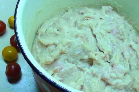 Террин из курицы с фисташками под сырной корочкой.: шаг 4
