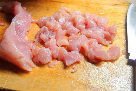 Террин из курицы с фисташками под сырной корочкой.: шаг 5