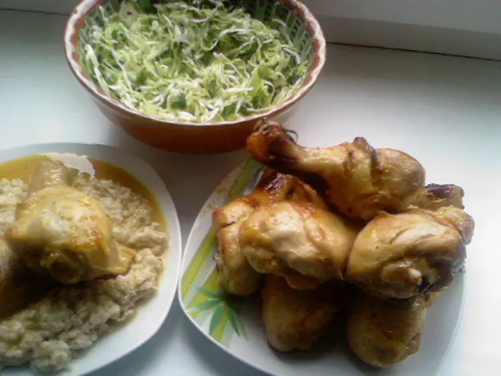 Куриные голяшечки в хмельном медовом соусе: шаг 7