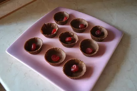 Шоколадные корзиночки со сливочным облаком: шаг 4