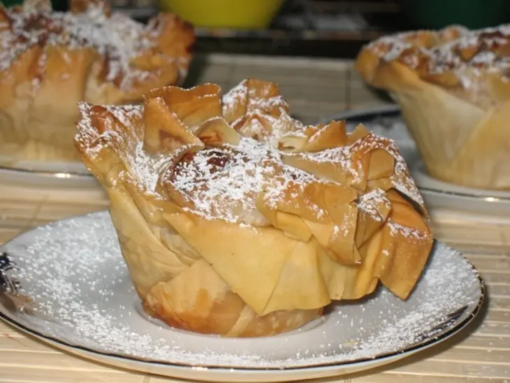 Ореховые тортики по гречески (tartes karidion): шаг 1