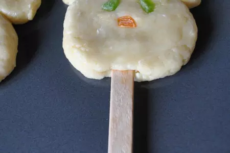Песочное печенье "зайки и мишки на радость детишкам": шаг 6