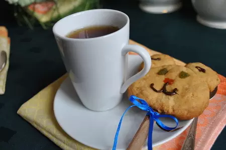Песочное печенье "зайки и мишки на радость детишкам": шаг 9