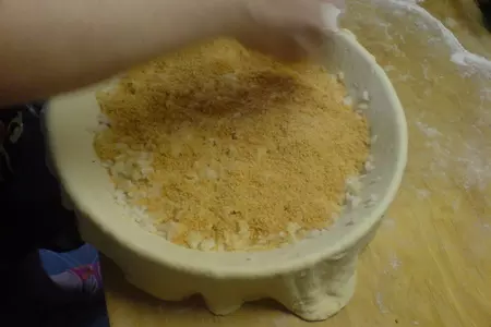 Сдобный татарский пирог *губадия*: шаг 4