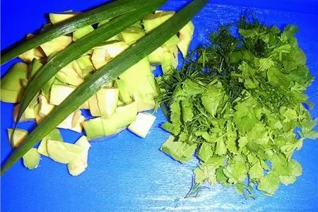 Зелёный смузи вкусно и полезно: шаг 2
