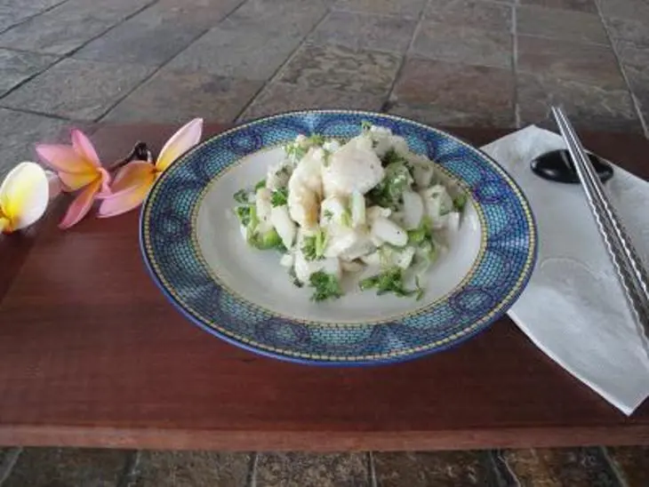 Raw wahoo with lime(рыба в лайме): шаг 6