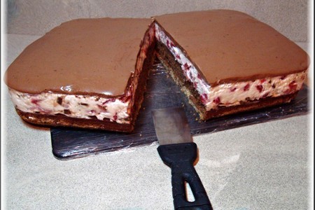 Пирожное "клубника в шоколаде": шаг 25