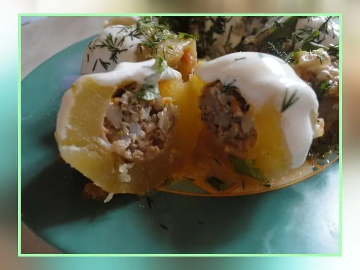 Фаршированный картофель: шаг 5