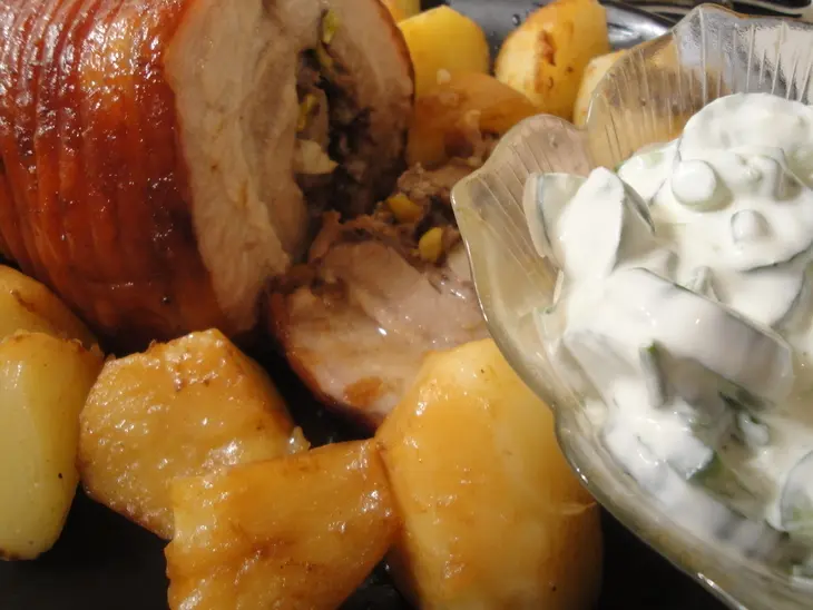 Мясо запечёное в духовке и иже с ним.....: шаг 6