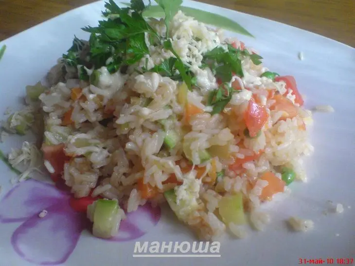 Ризотто(почти) с овощами: шаг 9