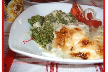 Король овощей с рисом и рыбой: шаг 1