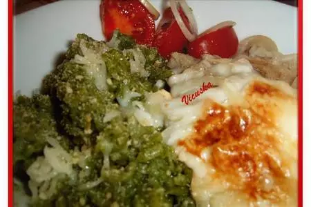 Король овощей с рисом и рыбой: шаг 3