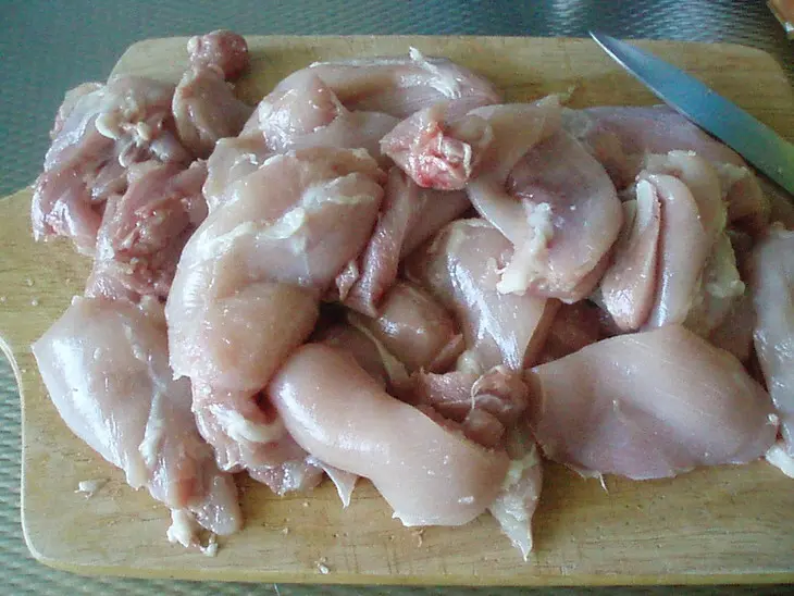 Tequila sunrise chicken, или восход солнца с текилой и курочкой: шаг 2