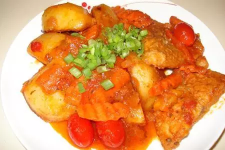 Рыба с картофелем ( донская кухня): шаг 1
