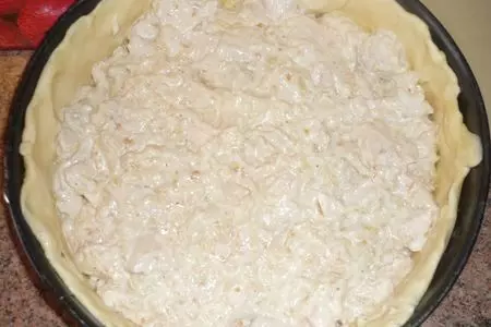 Пирог с куриными грудками: шаг 6