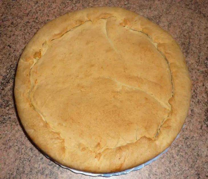 Пирог с куриными грудками: шаг 7