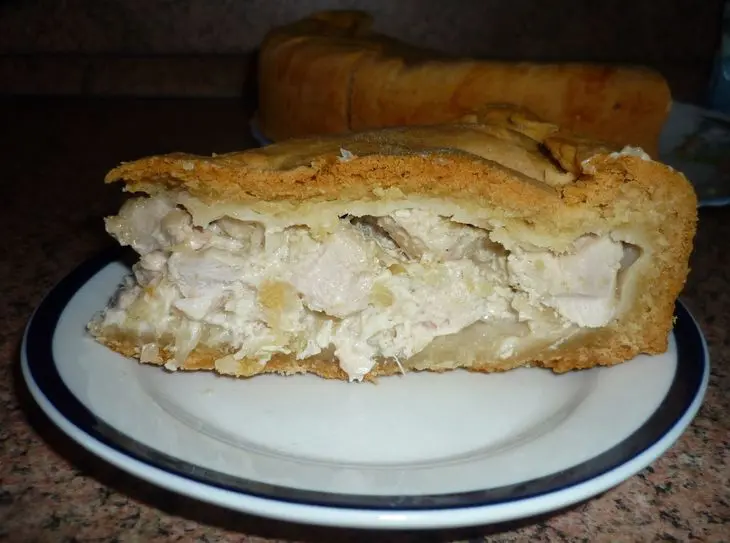 Пирог с куриными грудками: шаг 9