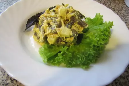 Салат из курицы с карри: шаг 5
