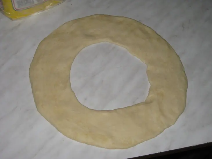 Кольцо с курицей: шаг 3
