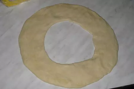 Кольцо с курицей: шаг 3