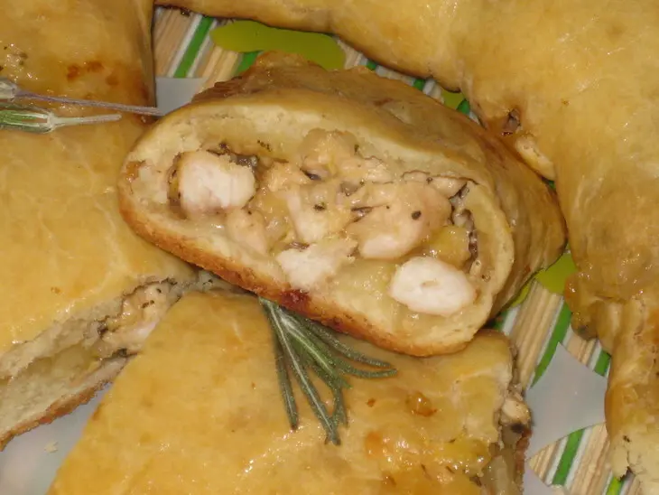 Кольцо с курицей: шаг 6