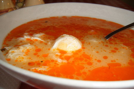 Венгерский яичный суп- tojásleves: шаг 2
