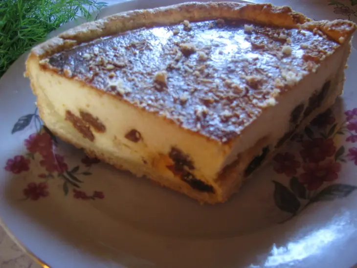 Творожный торт с изюмом "синеглазка": шаг 1