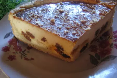 Творожный торт с изюмом "синеглазка": шаг 1