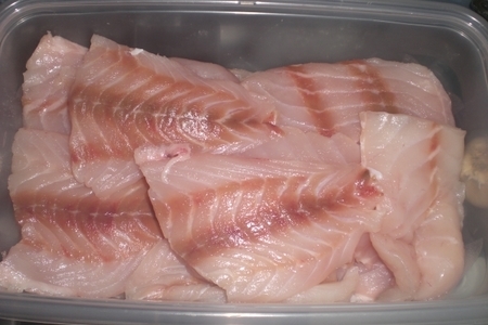 Запечёное маринованое филе морской рыбы: шаг 1