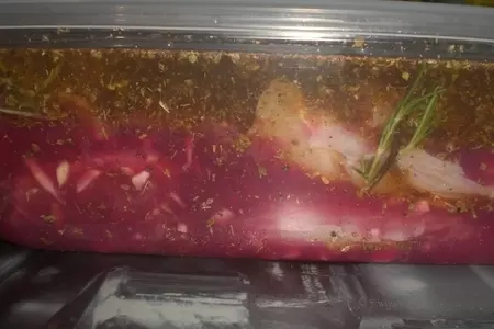 Запечёное маринованое филе морской рыбы: шаг 5