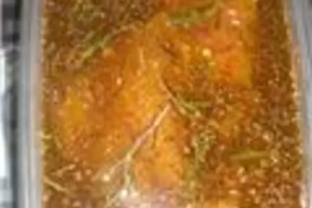 Запечёное маринованое филе морской рыбы: шаг 6