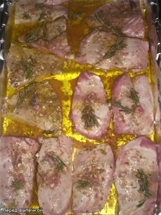 Запечёное маринованое филе морской рыбы: шаг 7