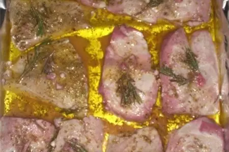 Запечёное маринованое филе морской рыбы: шаг 7