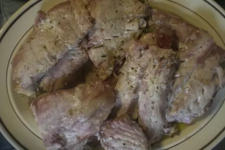 Запечёное маринованое филе морской рыбы: шаг 8