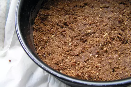 Chocolate raspberry cheesecake: шаг 1
