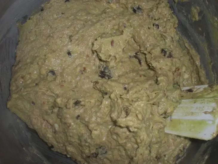 Авокадно- банановые маффины с черносливом и миндалём.: шаг 13