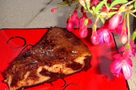 Пирог дачный (сырно-шоколадный): шаг 9