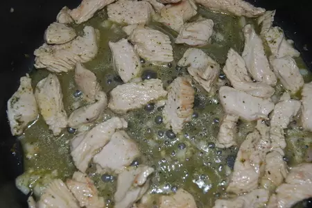 Соба с индейкой и цукини: шаг 2