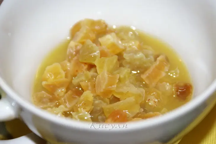 Фруктовый салат с маком: шаг 1